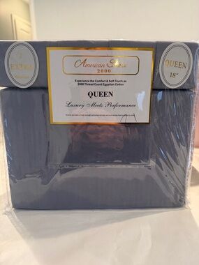 Queen Sheet Set - Gray